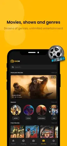 hd-streamz-app-for-android Movies and shows